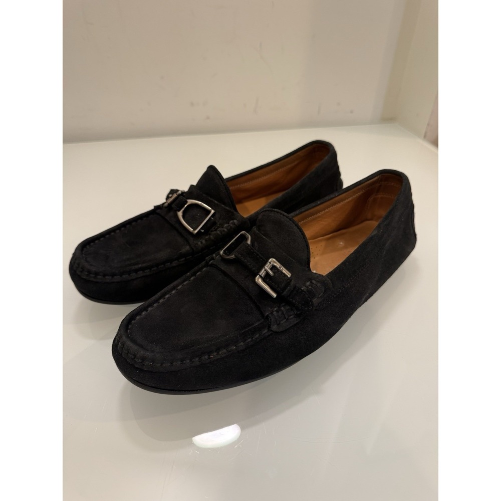 Ralph Lauren Suede Driving Loafers Men's 10 Leather sole - Picture 5 of 10